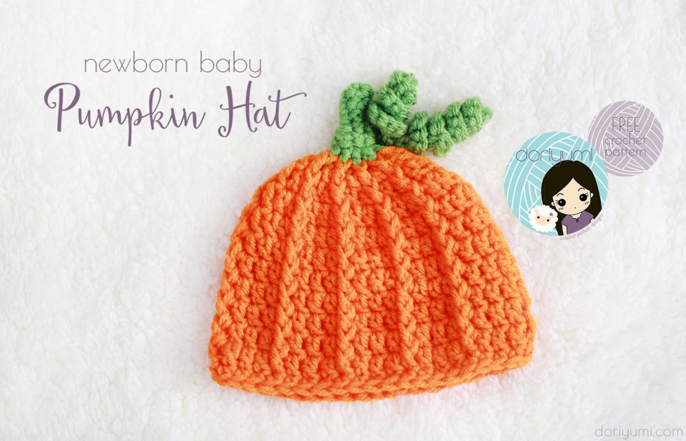 Baby Pumpkin Hat - free crochet pattern by DORIYUMI